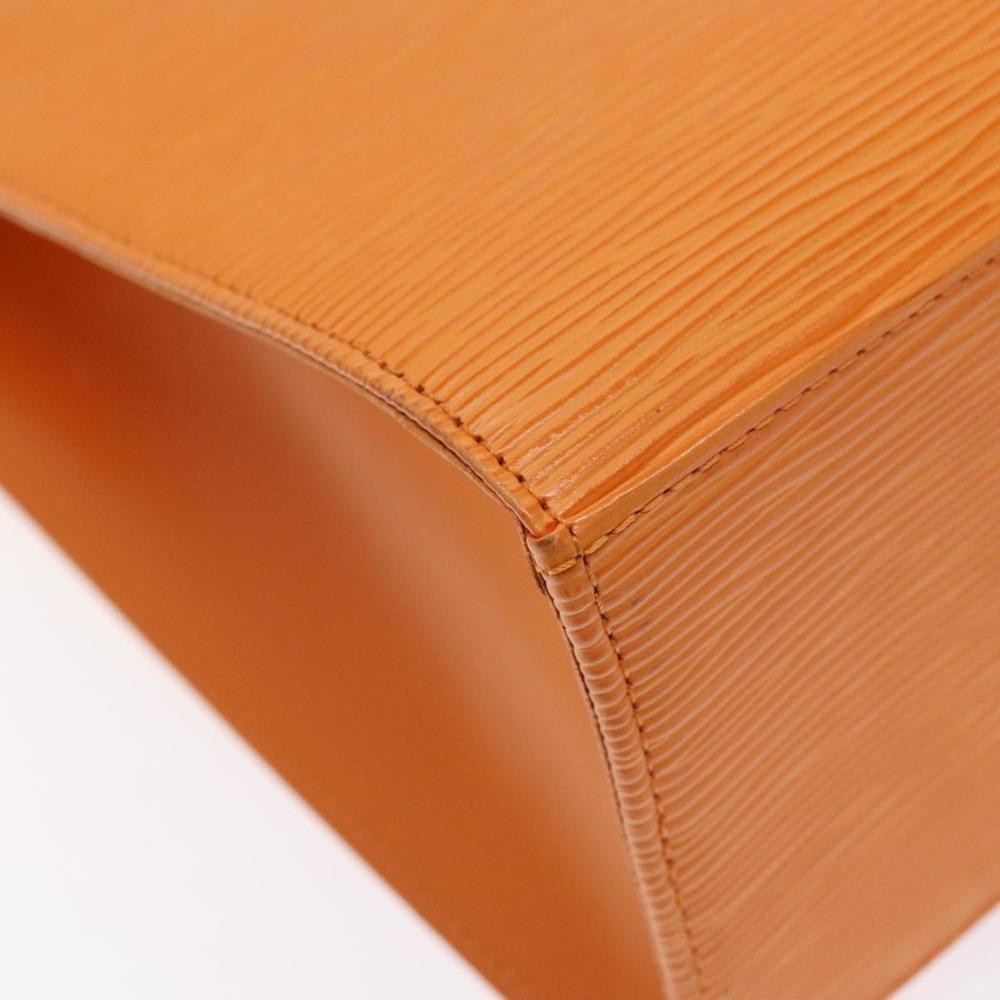 LOUIS VUITTON Epi Croisette PM Tote Bag Orange Mandarin M5249H LV Auth 126209 - Picture 15 of 16